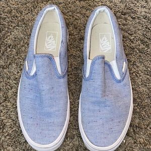 🌟 HOST PICK🌟 BRAND NEW RARE light blue van slide ones with color specks!
